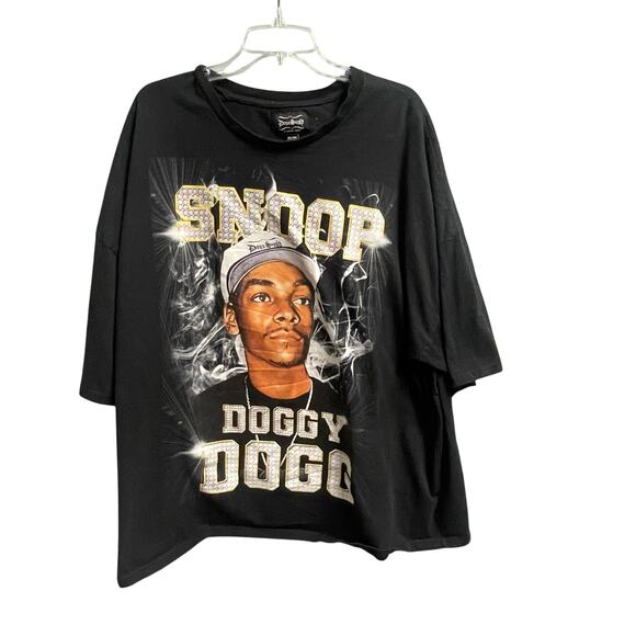 Snoop Dogg Graphic Tee Sz 3XL Dogg Supply Short Sleeve Casual Hip Hop Rap Shirt - Picture 1 of 3